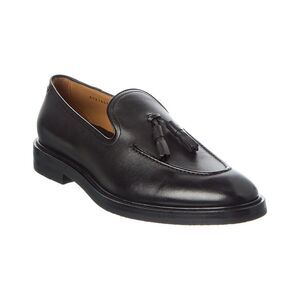 Hugo Boss Cassian Leather Loafer, Black